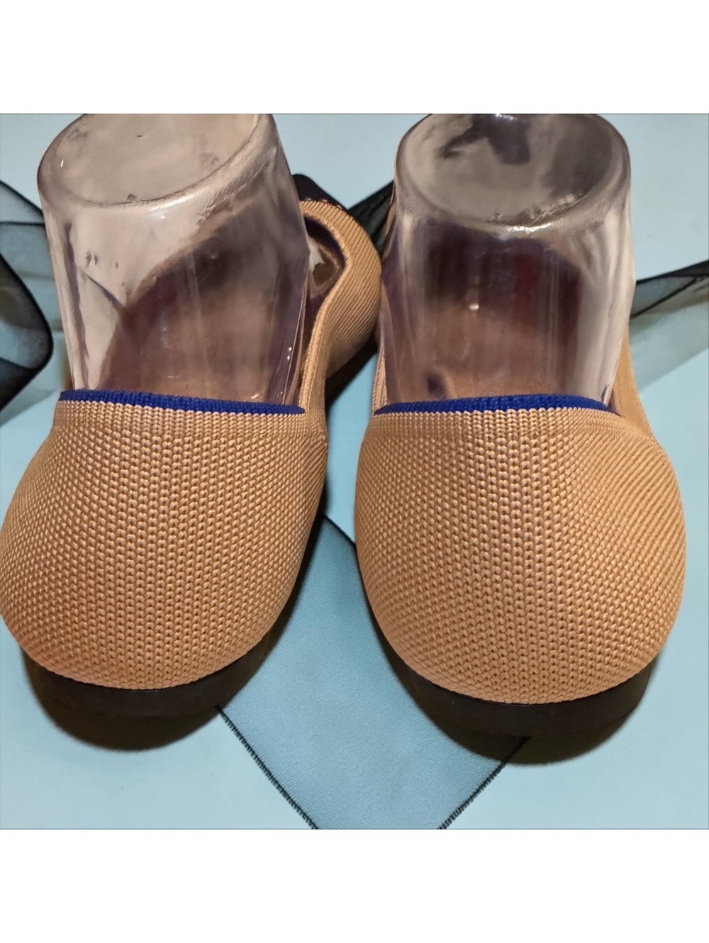 Rothy's The Point II Camel Captoe Flats - Size 9.5 (Excellent NWOB Condition) - Picture 8 of 10